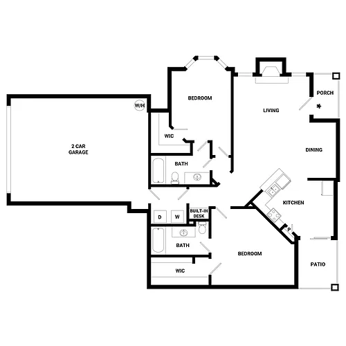 Floor plan Burgundy