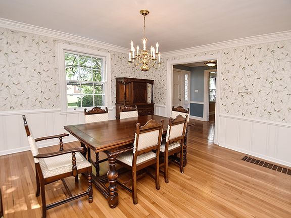 large, airy dining room