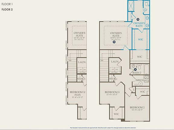 Bowman Floor Plan, Quick Move-In Home, Floor 2