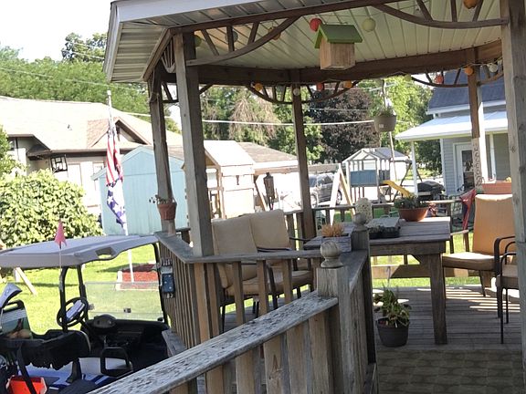 Gazebo out back door