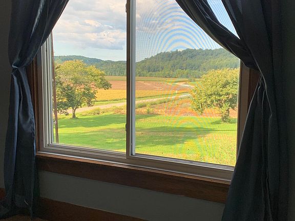 Incredible view from large upstairs bedroom window