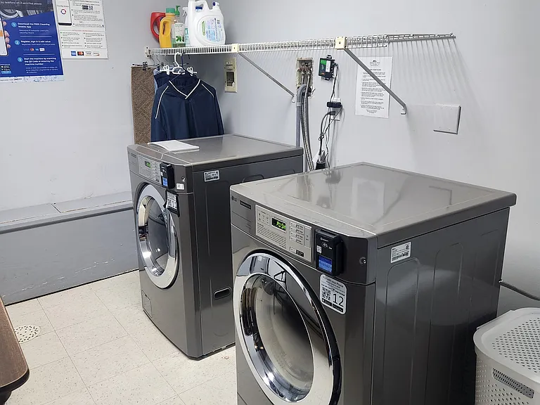 Laundry Room, pay by app or card