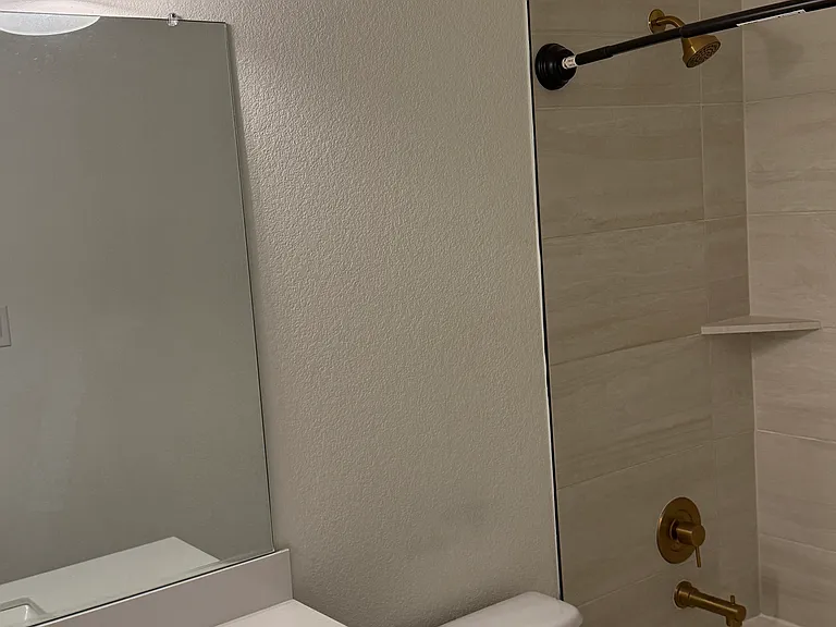 Secondary bedroom bathroom
