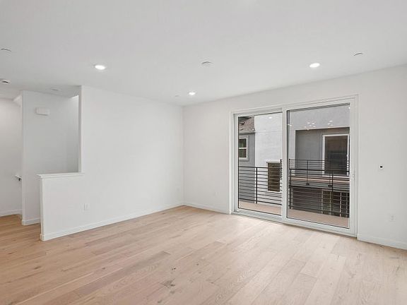 Gathering room with deck access