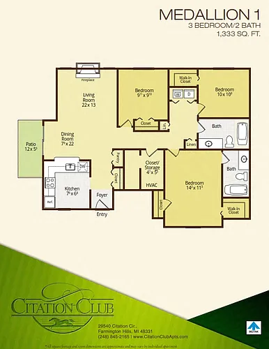 Floor plan Medallion 1