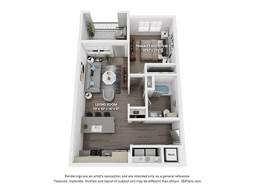 Floor plan The Bungalow