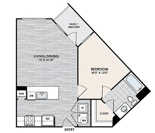 Floor plan A1B