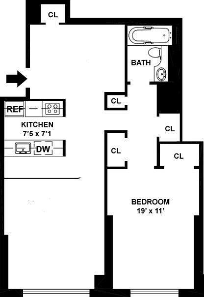2nd image of 200 Rector Pl APT 4H