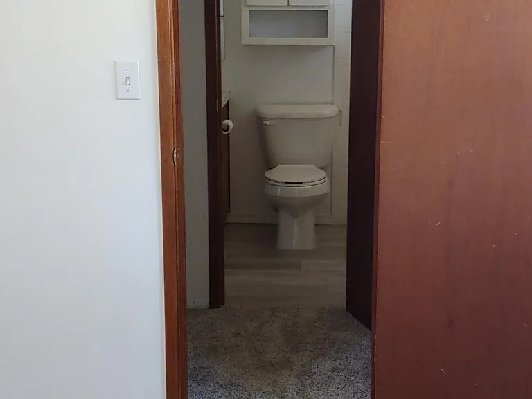 Bedroom #1 through to closet and bathroom