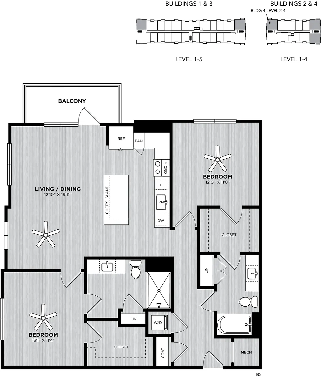 Floor plan B2