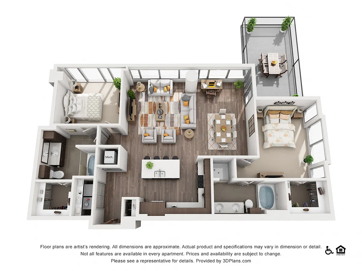 Floor plan 2G