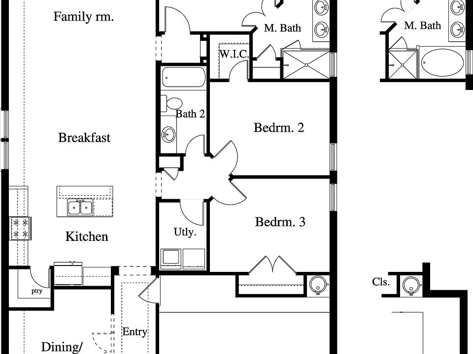 BOSTON FLOOR PLAN - 1652