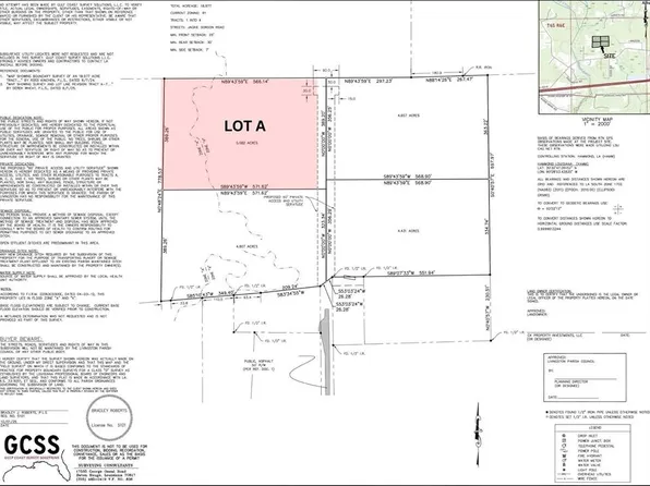 LOT Jackie Gordon Rd #A, Albany, LA 70711