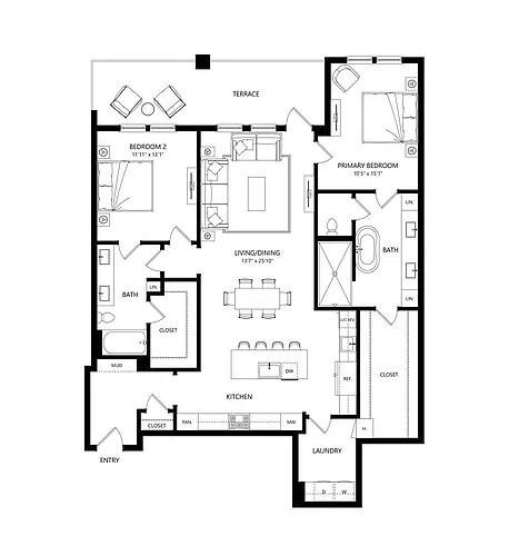Floor plan B11