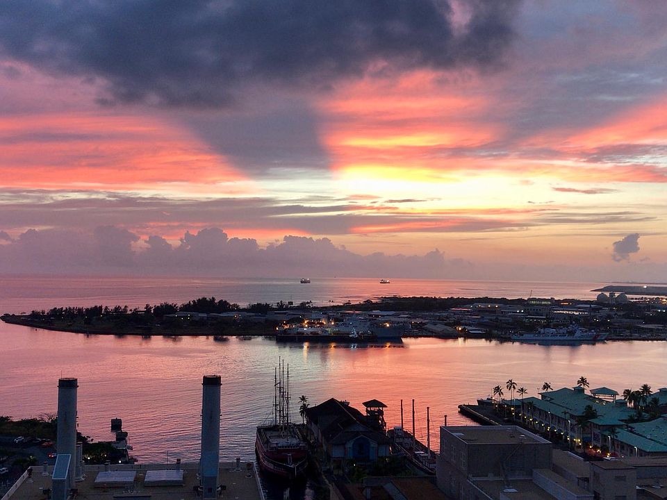 Ocean Sunset View from Owner''s Suite Bedroom