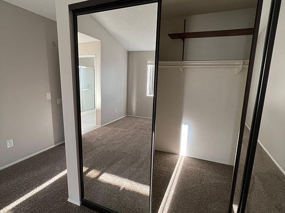 Master bedroom Walk in closet space