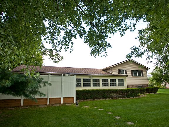Private back yard 