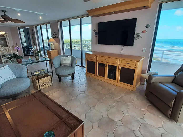 Wall mounted flat screen Television
