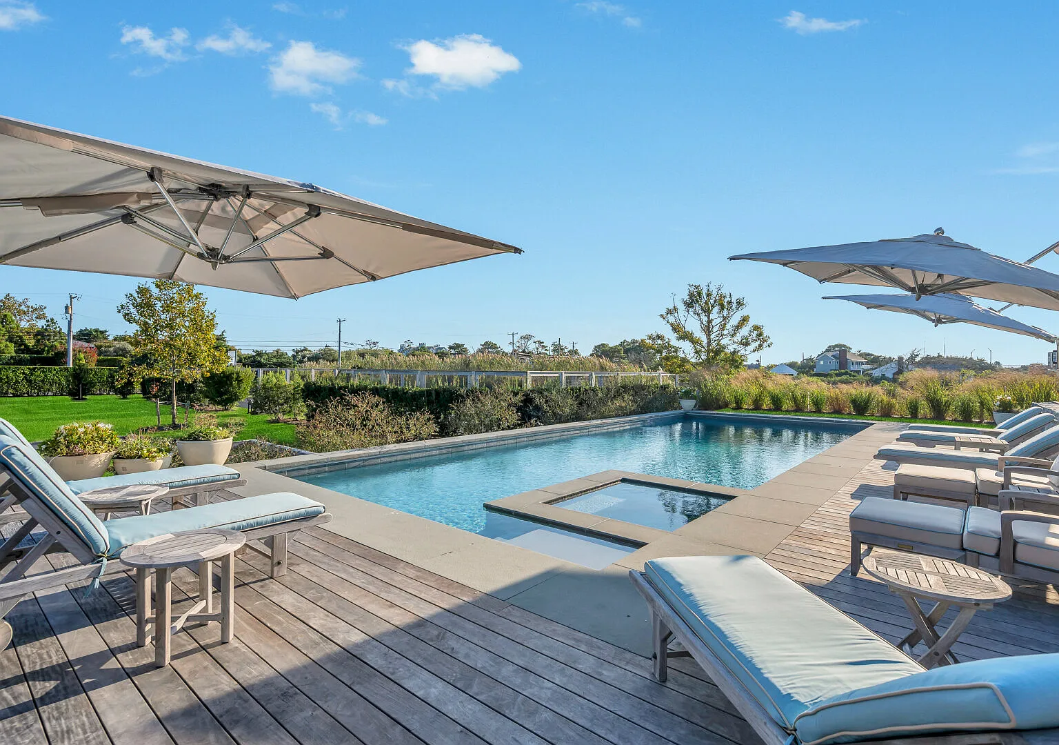 Quogue Waterfront Estate with Dock, Pool & Resort-Style Grounds — Photo 4