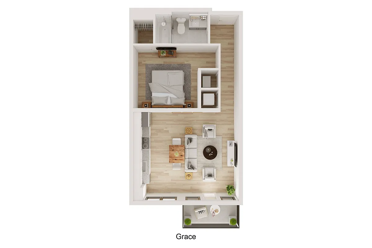 Floor plan Shiplock Views - Grace