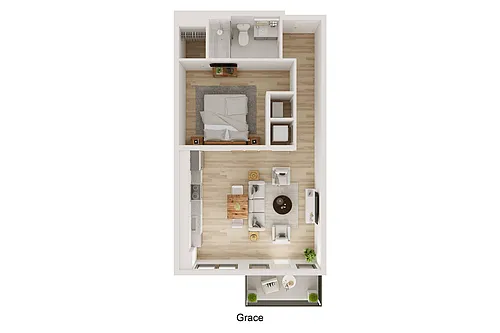 Floor plan Shiplock Views - Grace