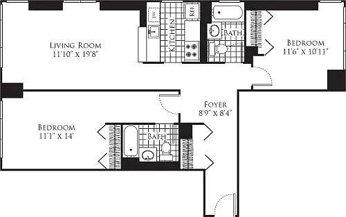 Building Photo - 305 W 50th St #23B