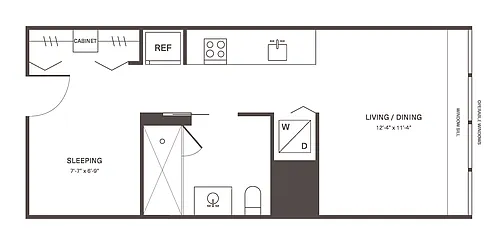Floor plan XS+