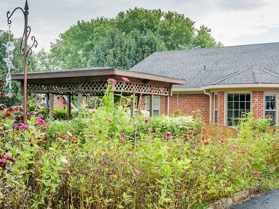 Gazebo in back yard