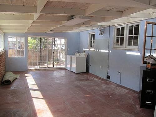 Enclosed rec room
