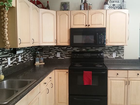 1/2 of kitchen- new back-splash