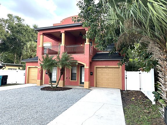 Single Car Garage with Long Driveway and Additional Parking Field