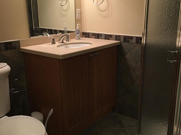 Basement bathroom