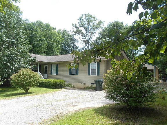 Front of house -- large shaded porch.