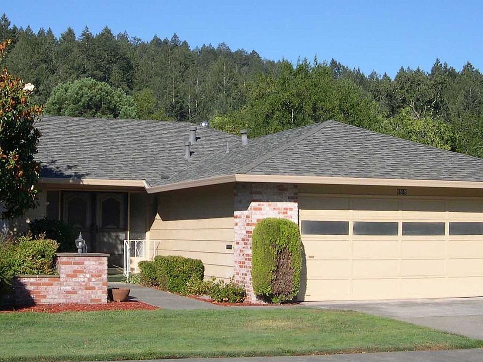 Front of home with 2-car attached garage