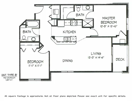 Floor plan B