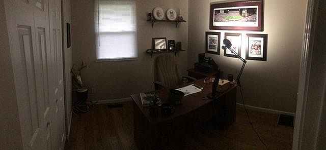 smallest Bedroom / office (wide angle photo!)