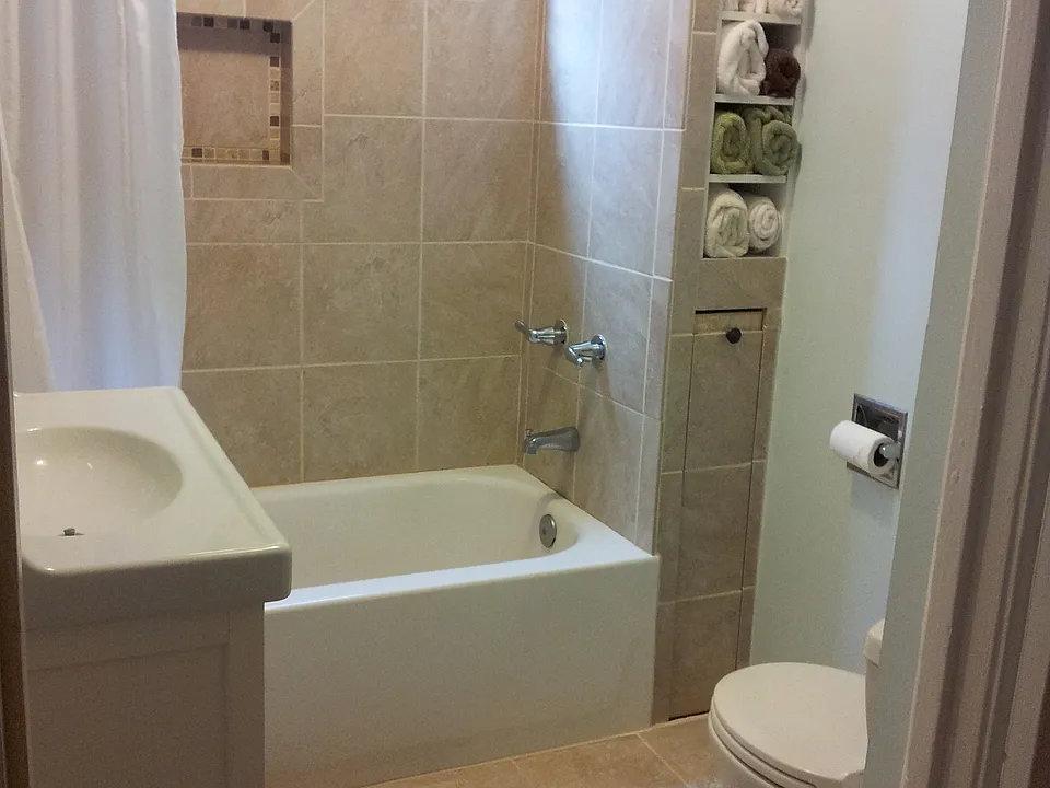 remodeled bathroom