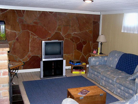 basement rec room