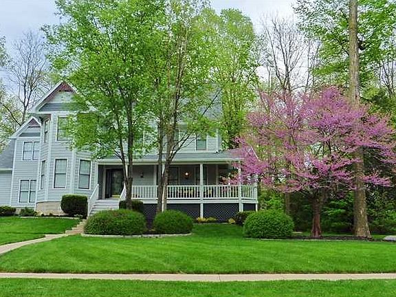 Porch. You will love sitting on the wrap-around front porch.................