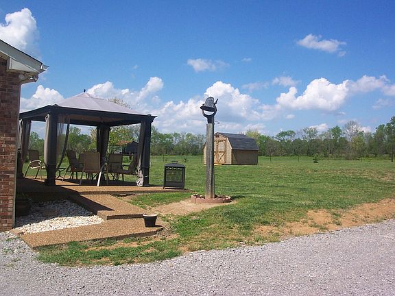 Backyard perfect for Grilling and Privacy!