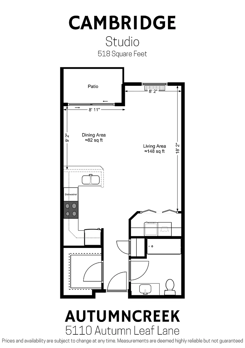 Floor plan Cambridge