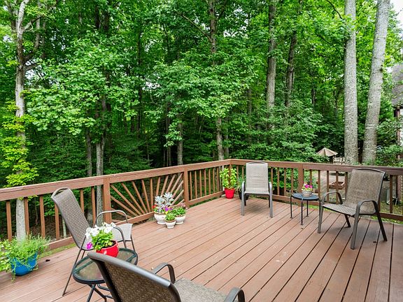 Large, private deck