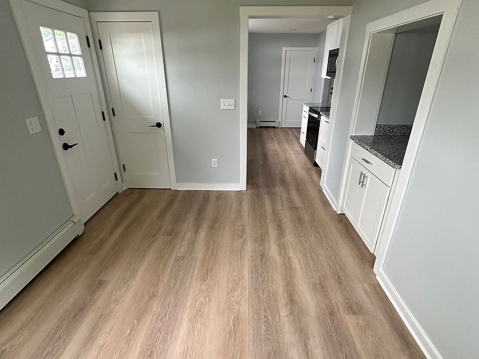 Dining room and kitchen