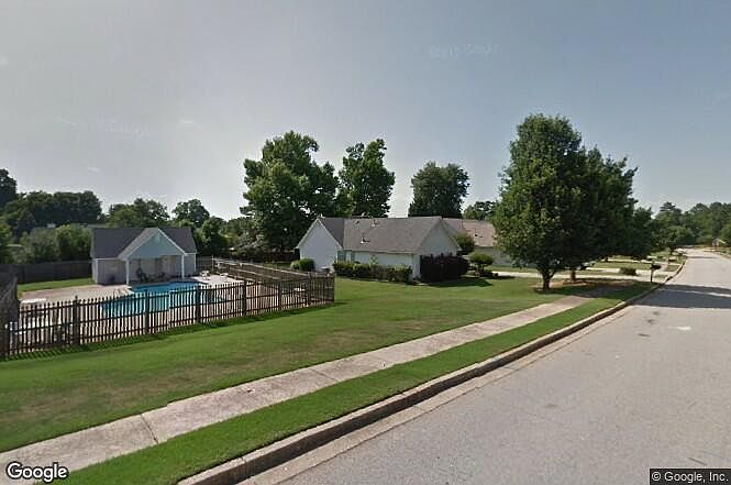 First house on the left by the community pool