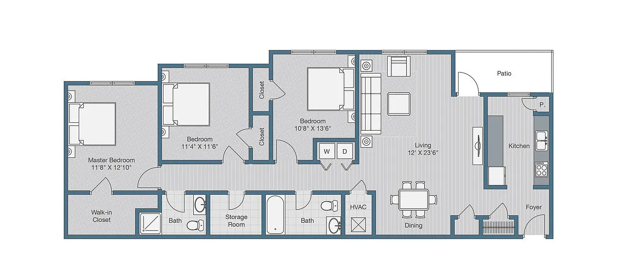 Floor plan 3X2