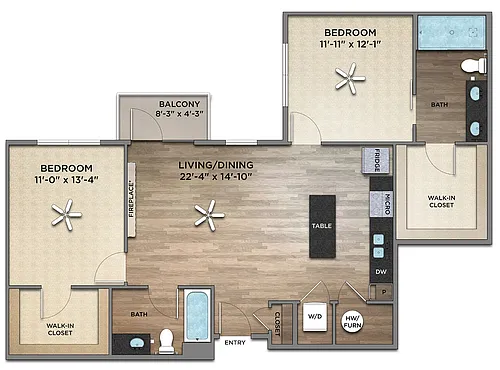 Floor plan Scorpius