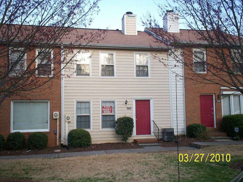 Front of Townhouse