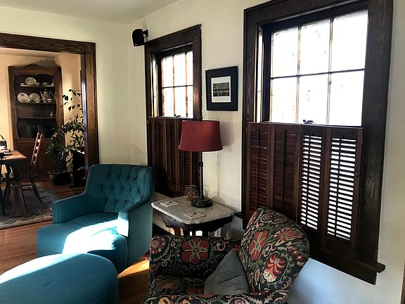 Second view of living room to dining room entry