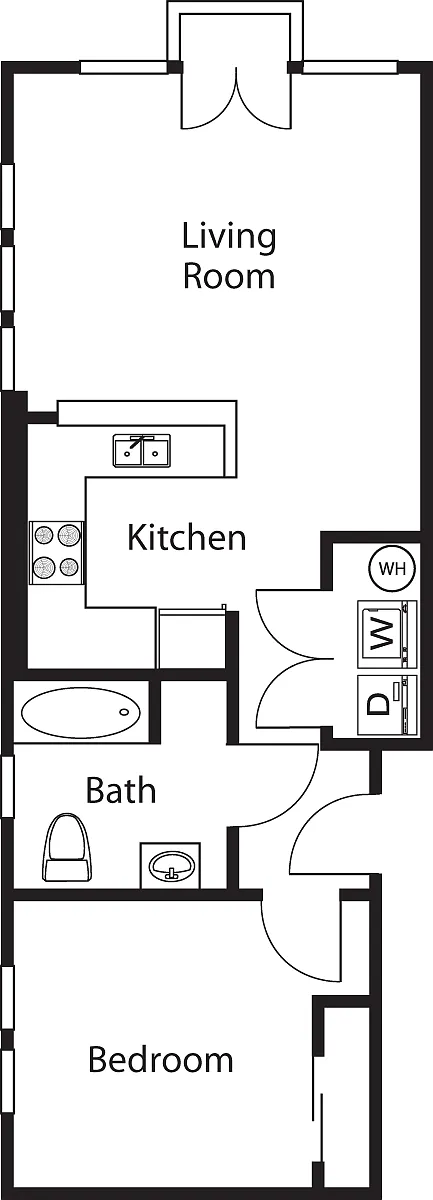 Floor plan 2-WC