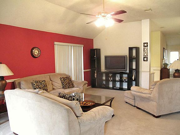 Formal dining room being used as extended formal living.